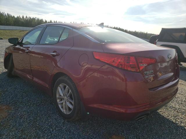 Photo 2 from auction – 2013 KIA OPTIMA LX with VIN 5XXGM4A76DG173435