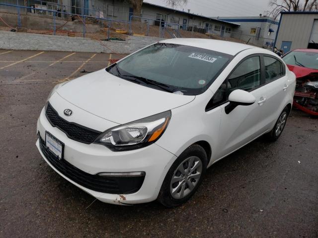 KIA RIO LX 2016 with VIN KNADM4A39G6564918 - Photo from auction
