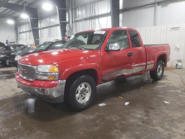 GMC NEW SIERRA 2001 with VIN 2GTEK19T011315101 - Photo from auction