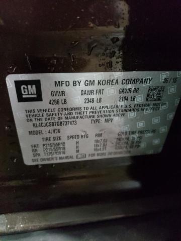 Photo 14 from auction – 2016 BUICK ENCORE with VIN KL4CJCSB7GB737473