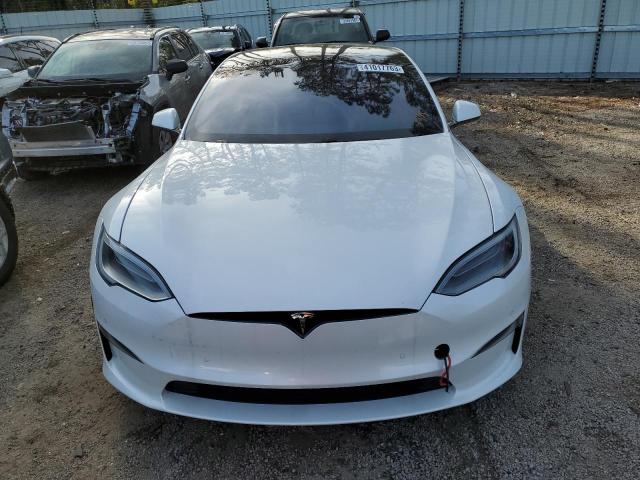 Photo 5 from auction – 2021 TESLA MODEL S with VIN 5YJSA1E55MF429285