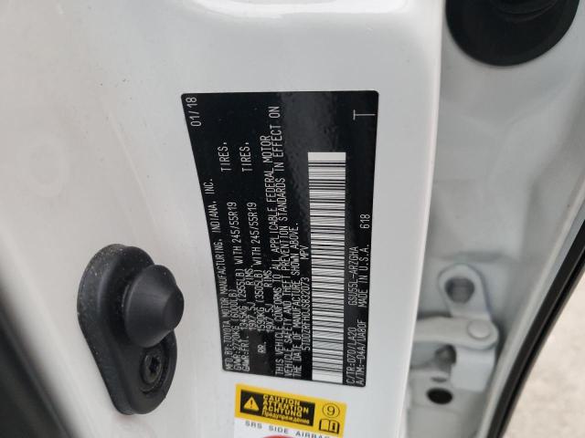 Photo 14 from auction – 2018 TOYOTA HIGHLANDER with VIN 5TDDZRFH0JS832073