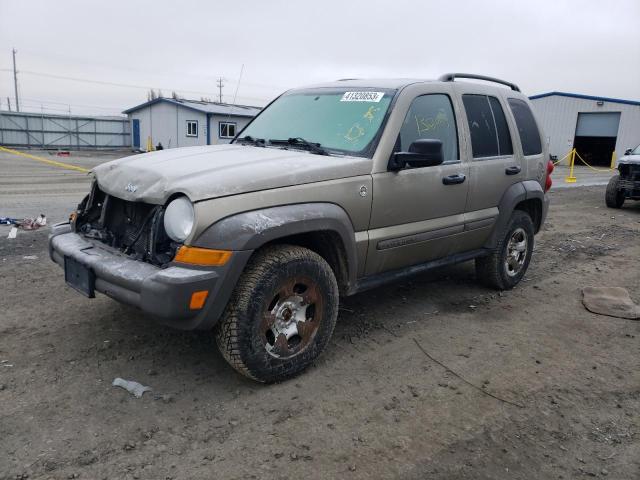 JEEP LIBERTY SP 2007 with VIN 1J4GL48K17W693116 - Photo from auction