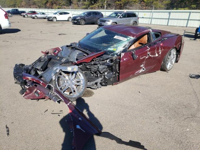 CHEVROLET CORVETTE S 2019 with VIN 1G1YD2D77K5104249 - Photo from auction