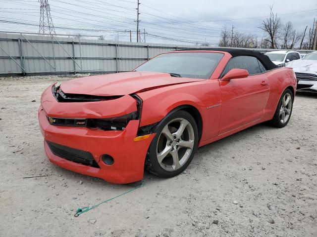 CHEVROLET CAMARO LT 2014 with VIN 2G1FB3D39E9299097 - Photo from auction