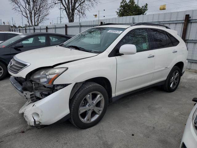 LEXUS RX 400H 2008 with VIN JTJHW31U582851759 - Photo from auction