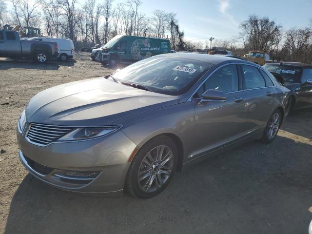 LINCOLN MKZ 2015 with VIN 3LN6L2GK6FR616018 - Photo from auction