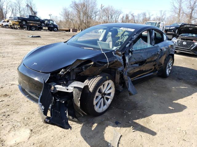 TESLA MODEL 3 2022 with VIN 5YJ3E1EB6NF191043 - Photo from auction