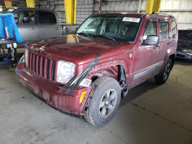 Photo 1 from auction – 2008 JEEP LIBERTY SP with VIN 1J8GN28K28W131904