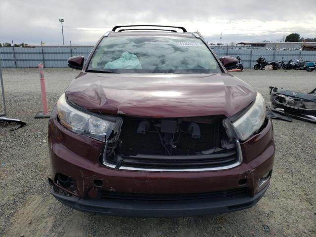 Photo 5 from auction – 2014 TOYOTA HIGHLANDER with VIN 5TDDKRFH4ES004778