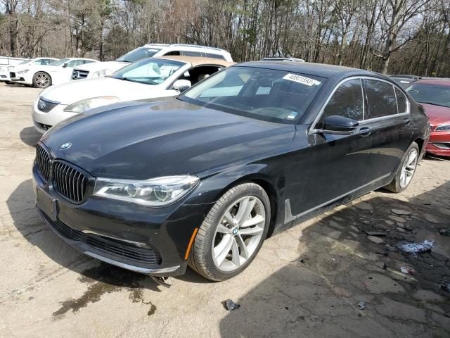 BMW 750 I 2017 with VIN WBA7F0C54HGM21367 - Photo from auction