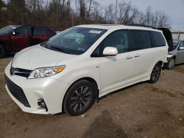 TOYOTA SIENNA XLE 2018 with VIN 5TDDZ3DC7JS204709 - Photo from auction