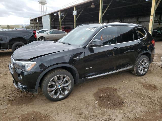 BMW X3 SDRIVE2 2017 with VIN 5UXWZ7C35H0X40491 - Photo from auction
