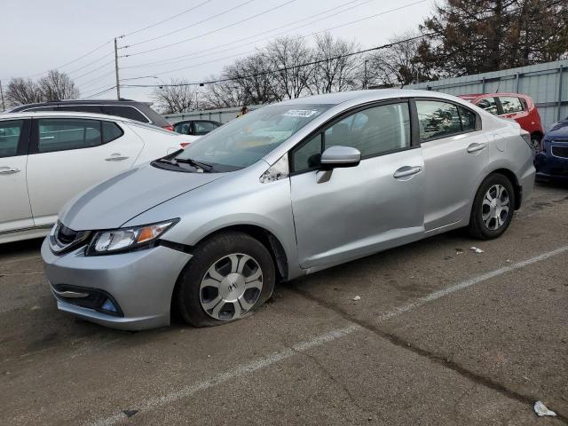 HONDA CIVIC HYBR 2015 with VIN 19XFB4F28FE001885 - Photo from auction