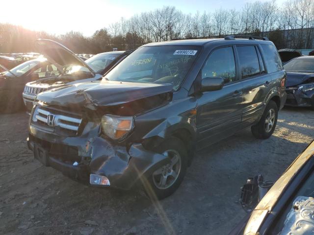 HONDA PILOT EXL 2008 with VIN 5FNYF18568B034707 - Photo from auction