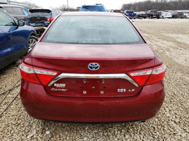 Photo 6 from auction – 2016 TOYOTA CAMRY HYBR with VIN 4T1BD1FK9GU184686