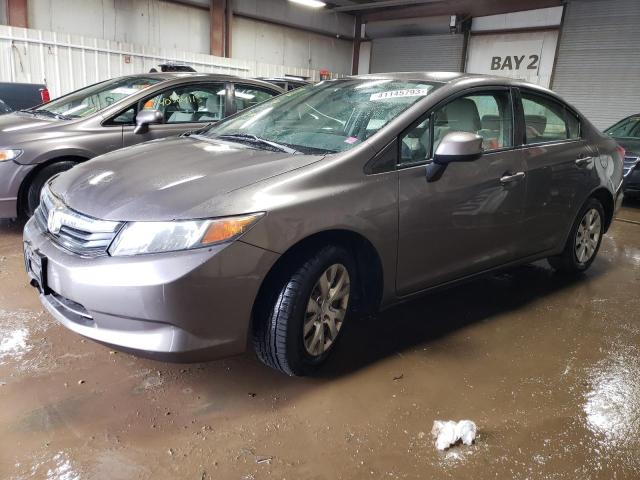 HONDA CIVIC LX 2012 with VIN 19XFB2F56CE062176 - Photo from auction