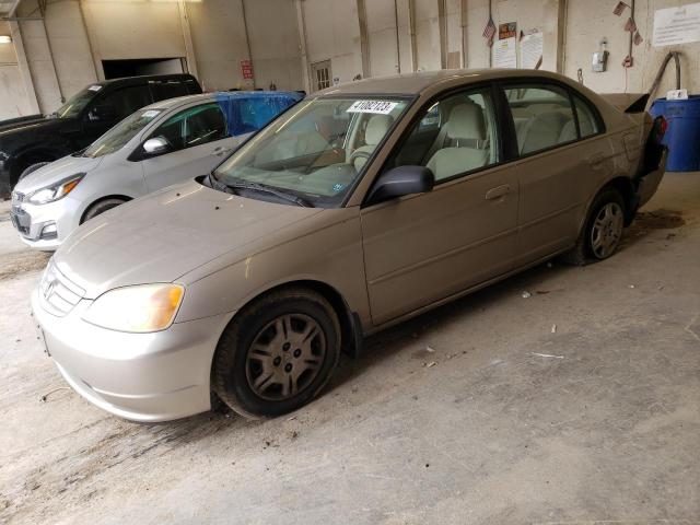 HONDA CIVIC LX 2002 with VIN 2HGES16542H603672 - Photo from auction