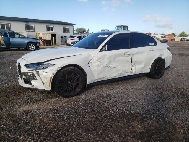 BMW M3 2021 with VIN WBS53AY05MFK75687 - Photo from auction