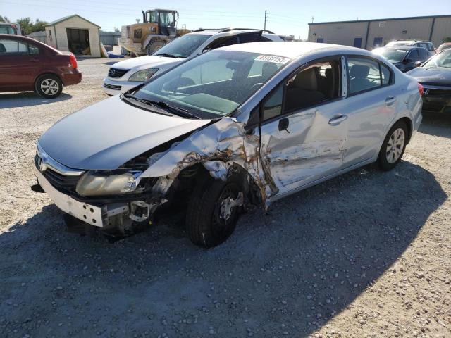 HONDA CIVIC LX 2012 with VIN 2HGFB2E53CH517797 - Photo from auction