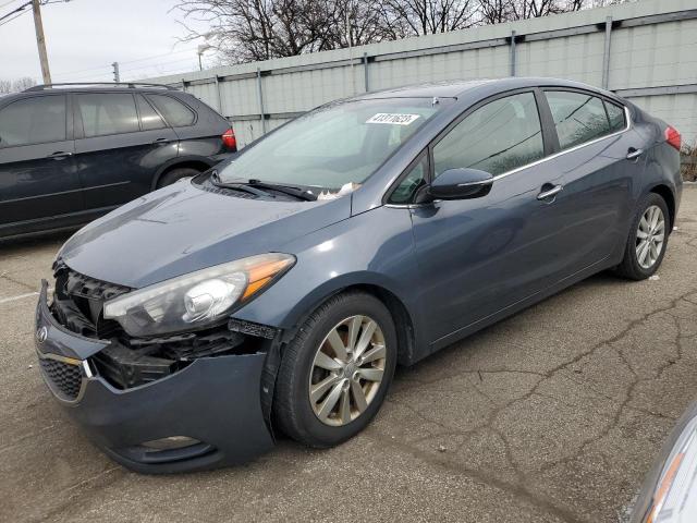 KIA FORTE EX 2015 with VIN KNAFX4A87F5316795 - Photo from auction