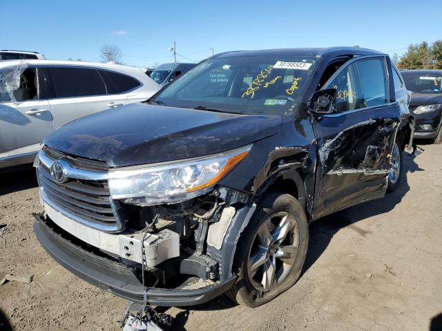 TOYOTA HIGHLANDER 2016 with VIN 5TDDKRFH7GS311137 - Photo from auction