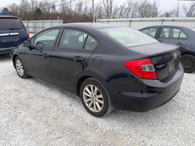 Photo 2 from auction – 2012 HONDA CIVIC EX with VIN 19XFB2F87CE368037