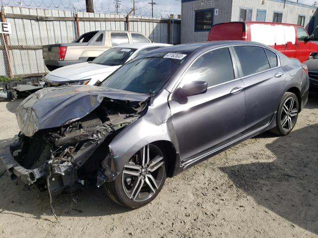 HONDA ACCORD SPO 2016 with VIN 1HGCR2F52GA047330 - Photo from auction