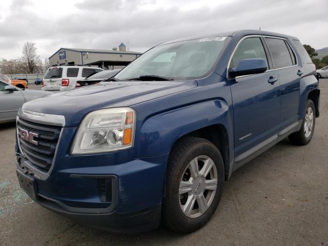 GMC TERRAIN SL 2016 with VIN 2GKALMEK2G6325591 - Photo from auction