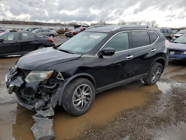 NISSAN ROGUE S 2015 with VIN 5N1AT2MV2FC878514 - Photo from auction