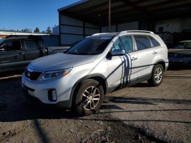 KIA SORENTO LX 2014 with VIN 5XYKTCA66EG443680 - Photo from auction