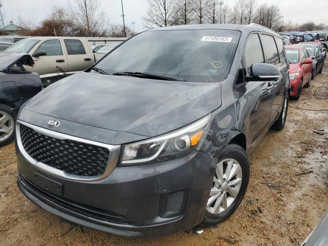 KIA SEDONA LX 2016 with VIN KNDMB5C16G6216830 - Photo from auction