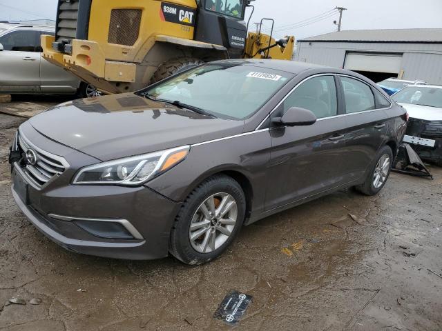 HYUNDAI SONATA SE 2016 with VIN 5NPE24AF0GH350056 - Photo from auction