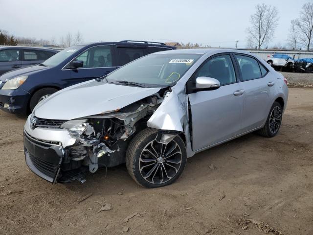 TOYOTA COROLLA L 2015 with VIN 2T1BURHE4FC337190 - Photo from auction