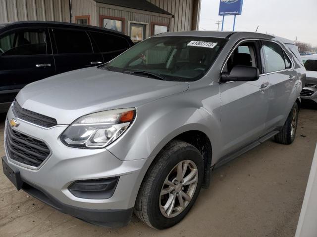 CHEVROLET EQUINOX 2017 with VIN 2GNFLEEK8H6273237 - Photo from auction