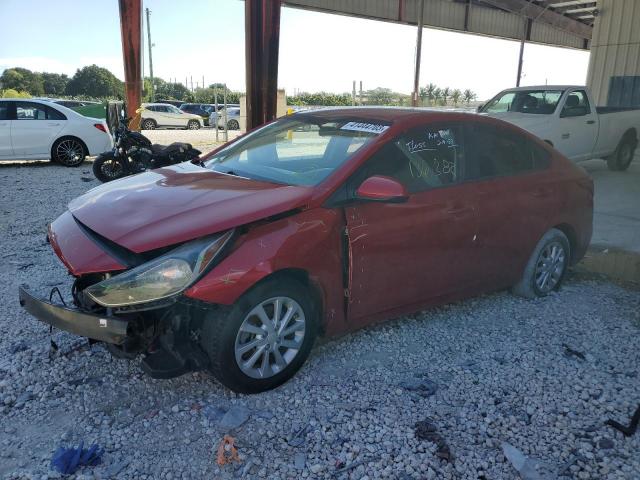 HYUNDAI ACCENT SE 2018 with VIN 3KPC24A37JE011495 - Photo from auction