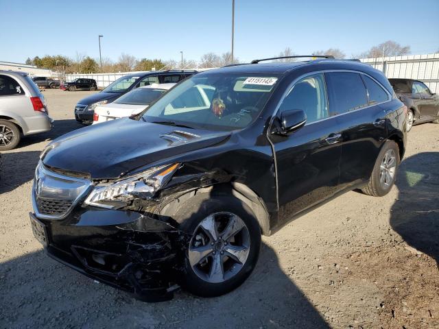 ACURA MDX 2016 with VIN 5FRYD4H28GB060672 - Photo from auction