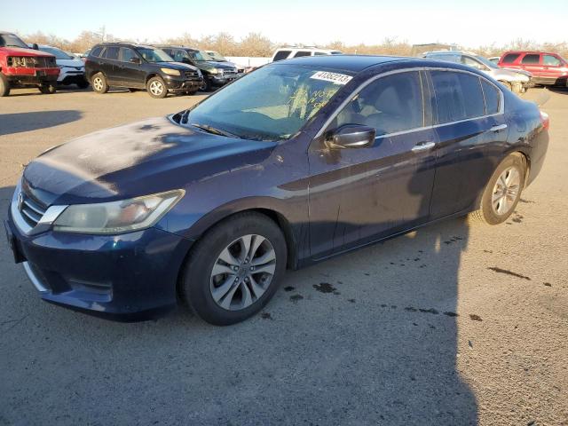 HONDA ACCORD LX 2014 with VIN 1HGCR2F38EA015946 - Photo from auction