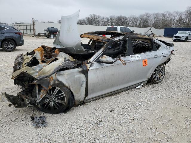 GENESIS G80 BASE 2018 with VIN KMHGN4JE4JU235296 - Photo from auction