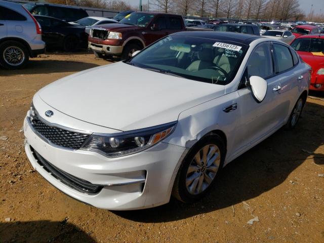 KIA OPTIMA EX 2016 مع رقم تعريف المركبة 5XXGU4L30GG013775 - صورة من المزاد