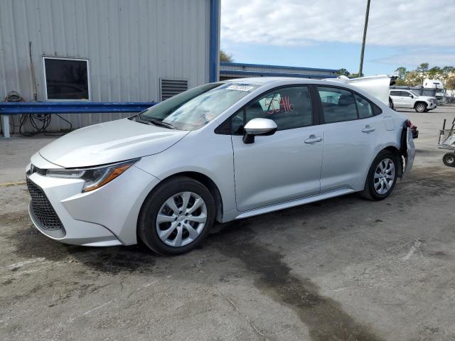 TOYOTA COROLLA LE 2021 with VIN 5YFEPMAE1MP247400 - Photo from auction