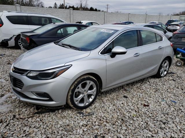 CHEVROLET CRUZE PREM 2018 with VIN 3G1BF6SM9JS601937 - Photo from auction