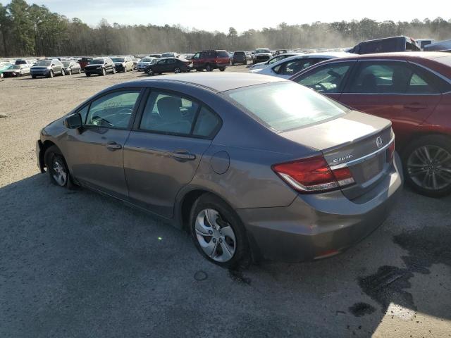 Photo 2 from auction – 2014 HONDA CIVIC LX with VIN 19XFB2F58EE015198