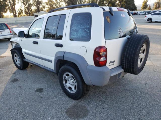 Photo 2 from auction – 2005 JEEP LIBERTY SP with VIN 1J4GL48K85W599294
