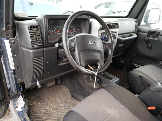 Photo 8 from auction – 2004 JEEP WRANGLER X with VIN 1J4FA39S24P799686