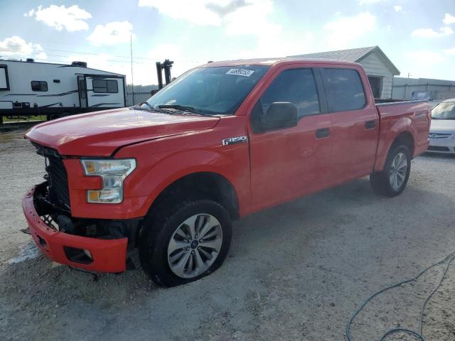 FORD F150 SUPER 2017 with VIN 1FTEW1EF6HKD51888 - Photo from auction