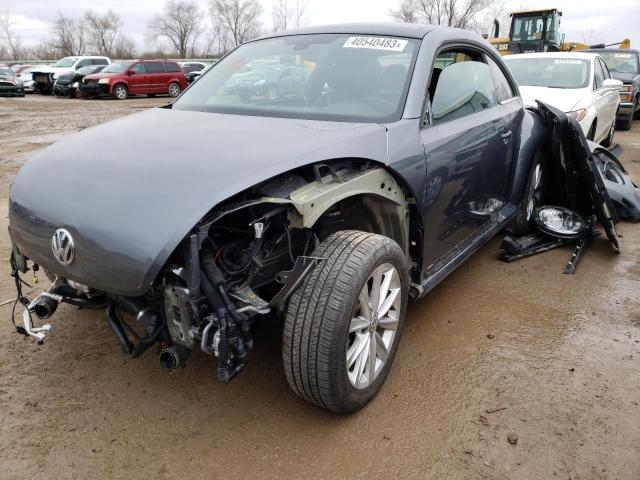 VOLKSWAGEN BEETLE SE 2019 with VIN 3VWJD7AT9KM714975 - Photo from auction