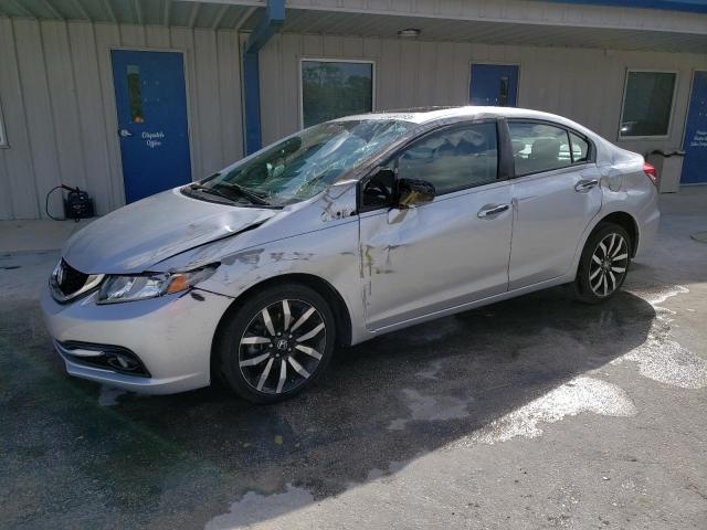 HONDA CIVIC EXL 2014 with VIN 19XFB2F94EE055796 - Photo from auction