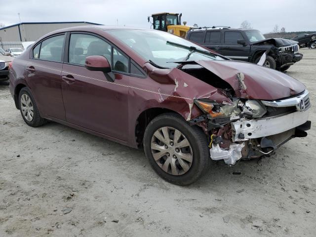 Photo 4 from auction – 2012 HONDA CIVIC LX with VIN 19XFB2F54CE038619