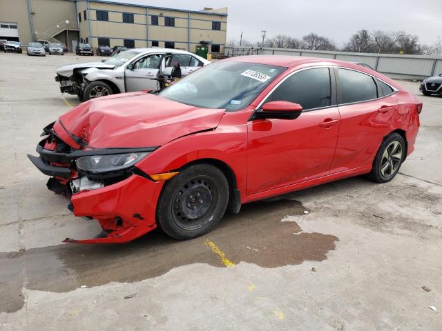 HONDA CIVIC LX 2019 with VIN 2HGFC2F66KH527792 - Photo from auction